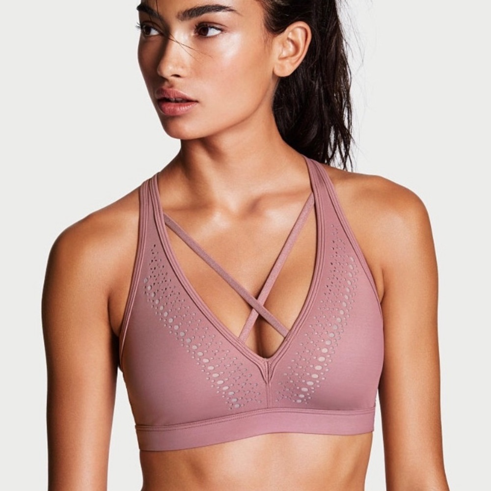 Victoria’s Secret Sport Lasercut Plunge Sport Bra
